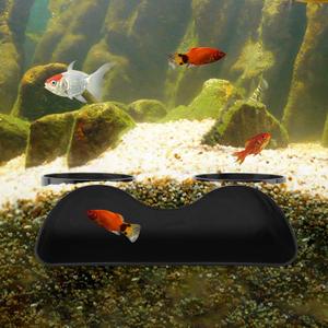 Aquarium Underground Tunnel Cave, Fish Tank Decor Decoration Hideout, Natural Curve Two Hole Viewing Fish & Shrimp Under Gravel Tunnel for Avoid Aggressive Behavior