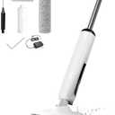 Vacuum Mop, 23KPa Wet Dry Vacuum Cleaner, 180 Lay-Flat Design with Edge Cleaning, Self-Cleaning Vacuum Mop Combo for Hard Floors, Up to 35 Min Runtime, LED Display & Voice Prompts