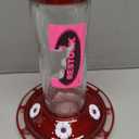 Hummingbird Feeder Glass Bottle Bird Feeders 5 Feeding Ports