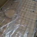 Sink Protector Grid 26-1/16" x 14-1/16", Rear Drain with Corner Radius 3-1/2", 304 Stainless Steel Material (Rear Drain)