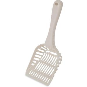 Petmate Litter Scoop for Cats, Jumbo Size, Bleached Linen