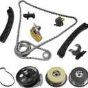 2.0L 2.5L Timing Chain Kit with VVT Gears & Water Pump Fit for 2013-2017 Buick Cadillac Chevrolet Malibu GMC 16Valve # AW6750 12638661 12627114