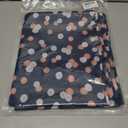 92 x 20 Inch Flower Oxford Cloth Jumbo Rug Storage Bag, Dustproof Carpet Protection Bags, Rolled Rugs Drawstring Carpet Pouch for Indoor Outdoor Carpet Storage Packing