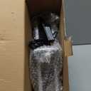 Christmas Tree Topper Lighted with 6 Projected Patterns, Christmas Star Tree Topper Built-in LED Rotating Lights, 3D Glitter Projector for Party Holiday Xmas Decorations Gifts (Gold)