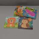 Zeoddler Wooden Puzzles for Toddlers, 8 Pack Animal Jigsaw Puzzles for Kids3-5, 9 Pieces Preschool Learning Activities, Learning & Educational Toys, Gift for Boys, Girls