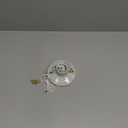 DEWENWILS Light Socket with Grounded Outlet, Porcelain Pull Chain Light Fixture, E26/E27 Base, 2 Pack, UL Listed