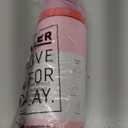 Owala FreeSip Insulated Stainless Steel Water Bottle with Straw for Sports and Travel, BPA-Free Sports Water Bottle, 24 oz, Pink, Angel Food Cake