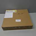 Baquler 4 Sets Flameless Christmas Tree Taper Candles with Holders Remote Control 9.7 LED Taper Candles Battery Operated Candlesticks with 3D Flickering Flame for Holiday Window Fireplace Decor