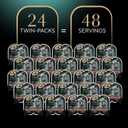 Sheba Perfect Portions Kitten Wet Cat Food Pate Salmon Entree, 2.6 oz. Twin-Pack Trays (24 Count, 48 Servings)