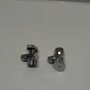 Stop Valves, 2 Pack 1/2" 3/8" Angle Stop Valve, 1/2" FIP Angle Input, 3/8" OD Compression Output, 1/4 Turn, Chrome Plated Brass for Kitchen, Faucet, Toilet Valves