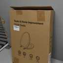 Toilet Seat Elongated Toilet Seat 18.5inch, Soft Close Toilet Seat Easy Clean, Oval V-Shaped Toilet Lid for Home Use, White PP Material, 2 Year Support