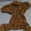 Fuzzy Dog Pajamas Turtleneck Dog Clothes Warm Soft Cozy Lightweight Dog Pjs Dog Sweaters for Large Dogs(Grey-L)