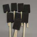 Foam Paint Brushes, 1.6 Inch, 8 Count, Sponge Paint Brush, Foam Brushes for Painting & Staining, Craft & Art Paint Sponges