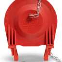 Korky 3060BP Universal Toilet Flapper Replaces Most Large 3-Inch Flappers - Long Lasting Rubber - Easy to Install - Made in USA, Red