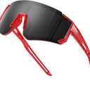 Fanshen Kids Baseball Sunglasses for Boys Girls Ages 3-12, Sports Polarized Youth Baseball Softball Sunglasses UV Protection