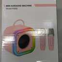 Mini Karaoke Machine for Kids, Girl Toys Gifts, Kids Karaoke Wireless Microphone for 4,5,6,7,8,9,10,11,12 Years Old Boys and Girls Christmas Party Gifts Toys (Purple)