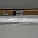 LazBlinds No Drill Cordless Cellular Shades, 46" W × 72" H, White