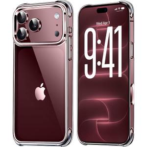 Mkeke for iPhone 18 Pro Case Clear [Not-Yellowing]