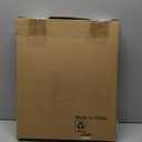 17 in Toilet Seat with Cover Soft Close, Toilet Lid Slow Close Quiet No, Easy Installation & Release,Safe PP Material Easy Clean, Comfortable Ergonomic Design, Suitable to Round Toilets,White