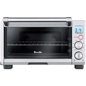 Breville BOV650XL Compact Smart Oven and Countertop Toaster, Small, Brushed Stainless Steel, 16.7 X 15.6 X 10.2 Inches