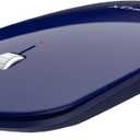 FENIFOX Bluetooth Mouse Slim, Whisper-Quiet Mini Flat Portable Mobile Mice Rechargeable Compatible with Laptop,PC,Android Windows Tablet (Deep Blue)