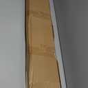 Ceiling Curtain Track, Curtain Track with Roller Hooks, 12ft - 15ft Ceiling Mounted Rail Set for Room Divider, White