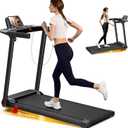 Portable Treadmill with Incline, 3.0HP Walking Pad with Handle Bar, 3-in-1 Foldable Treadmill for Home Office Small Space with Quiet Brushless, 300 LBS Capacity