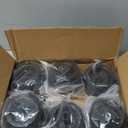 6 Pack 116-9981 Deck Wheel Replace 116-9981, 103-3168, 103-4051, 103-5364, 103-7263, 103-7363, 109-2098, 109-9011 for eXmark Lazer Z E-Series, Lazer Z S-Series, Pioneer S-Series Lawn M