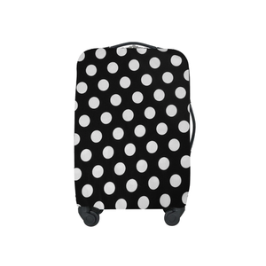 Travel Luggage Cover Suitcase Protector, Washable Suitcase Cover Fits 26-28 Inch Luggage, Elastic Suitcase Protective Cover (XL, Dot)