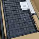 Keter Denali 200 Gallon Resin Large Deck Box with Double Wall 20mm Panels - Paintable and Drillable-Organization and Storage for Patio Furniture and Outdoor Items, Grey & Black