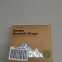 3-Pack Organic Baby Swaddle Sleep Sacks - Swaddles for Newborns, Infant 3-6 Months, Baby Girls, Boys, Soft & Snug Newborn Sleep Sack, Nursery Swaddling Blankets (ABC Land Cloud, Large)