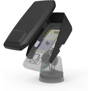 Fish Finder Waterproof Cover, Marine Navigation Protection with Sunvisor, Compatible with Garmin Striker Plus 4 and Garmin Striker Vivid 4cv (Black)