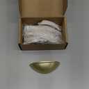 khtumeware 5 Pack 3-3/4" Gold Drawer Pulls Brushed Brass Cabinet Cup Pulls Kitchen Hardware Cabinet Handles Drawer Handles Knobs 3-3/4 inch Hole Center