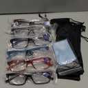 NORPERWIS Reading Glasses 6 Pairs Quality Readers Spring Hinge Glasses for Reading for Men and Women (6 Pack Mix Color -3, 2.75)