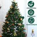 1Set Christmas Tree Watering Bags Slow Release with Green Christmas Socks, Automatic Holiday Trees Care and Watering System Device Xmas Tree Self Waterer Drip Irrigation Bags with Flow Regulators