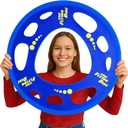 Giant Flying Disc Soft, Foldable & Floats in Air - Encourage Outdoor Play & Family Fun - Great for Kids, Parent-Child Interaction, and School Activities (27 Inch)