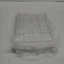 Attelite Acrylic Display Cases for Collectibles,3 Layer Clear Display Case with Magnetic Door,Desktop Clear Showcase with 2 Adjustable Divider Storage Box for Action Figure