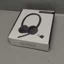 (2026 Upgraded) Wireless Headset with Mic for Work, Bluetooth Headset with Noise Canceling Microphone, Wireless Headphones with Mic and USB Dongle and Mute, Fit for Computer/PC/Teams (Black)