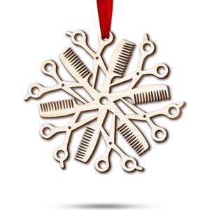 Hairdresser Christmas Ornaments for Hairstylist Women, Best Hairdresser Gifts for Women, Unique Hair Stylist Ornaments, Special for Hairdressers