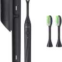 Philips Sonicare Rechargeable Toothbrush, Brush Head Bundle, Shadow Black, BD3001/AZ