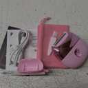 Electric Razors for Women, Mini Electric Shaver for Women,Rechargeable Portable Cordless Shaver for Legs, Wet/Dry Razor Grooming Kit, Bikini Trimmer for Lady Grooming Sensitive Skin (Pink)