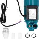 Portable Transfer Water Pump for Clean Water, DC 12V Easy Powered Self-priming Pump for Shallow Well Jet, Irrigation Transfer, Solar Water Supply - 15M Lift