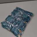Pack of 2 WEWILUCK Premade Twist Tie Bows, Small Teal Satin Ribbon Bow for Treat Bags, Crafts, Candy, Bakery, Baby Shower Wedding Christmas Birthday Party Decorations(3 Inches, 30PCS)