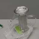 Zpose 1500ml Glass Teapot, Large Tea Pot with Infuser for Loose Tea and Blooming Tea, Stovetop Safe Tea Kettle, Hand Crafted Borosilicate Glass Tea Maker with Scale Line, Tea Gift Set for Tea Lovers