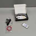 Dreamcolor Acrylic Interior Car LED Strip Light with USB/Type C/4-Port USB Cigarette Lighter,RGB 55.1 inch Ambient Lighting Kits, Sound Active Function Neon Led Strips for Car