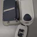 Mueller Pro-Series 10-in-1, 8 Blade Vegetable Chopper, Onion Mincer, Cutter, Dicer, Egg Slicer with Container, French Fry Cutter Potatoe Slicer, Home Essentials & Kitchen Gadgets, Salad Chopper (8 Blade, White Sand/Gray)