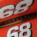 Delta Children Turbo Race Car Twin Bed, Red