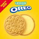 OREO Lemon Creme Sandwich Cookies, Party Size, 24.95 oz (Pack of 1)