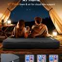 Hikenture 4" Thick Self Inflating Sleeping Pad, Camping Mattress 2 Person