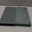 Wood Wall Planter Set of 2, Modern Wall Hanging Decor Pocket Planter for Greenery and Dried Flowers, Indoor Wood Hanging Vase (Gray)